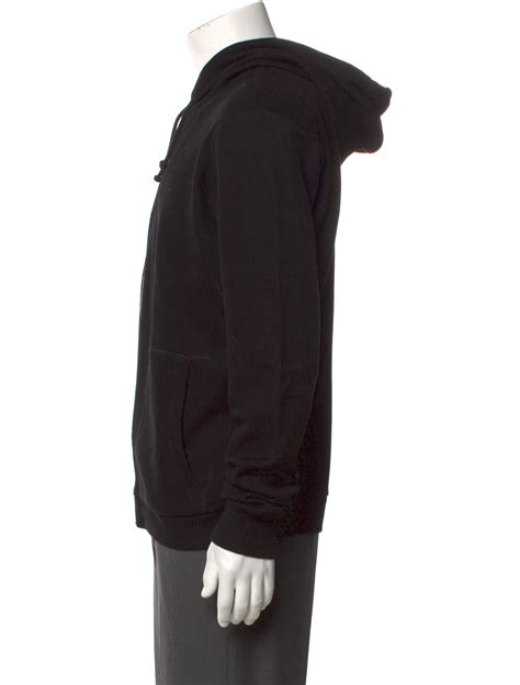 Maison Martin Margiela Crew Neck Long Sleeve Cardigan Black Sweaters Clothing Wmmam30428