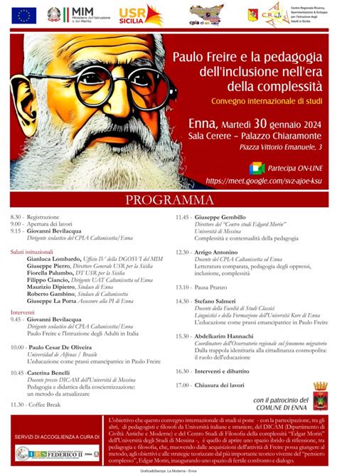 Paulo Freire e la pedagogia dellinclusione nellera della complessità