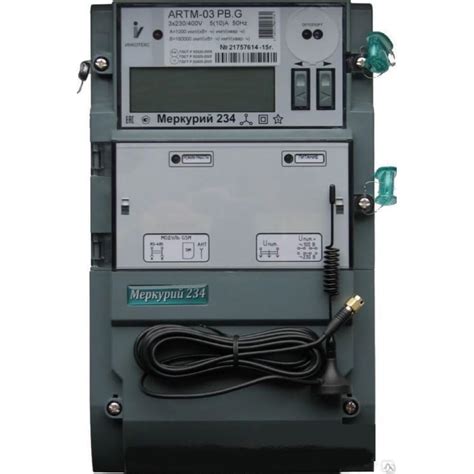 Электросчетчик Инкотекс Меркурий 234 ARTM-03 PB.G, 3х230/400В, 5 А, 0 ...