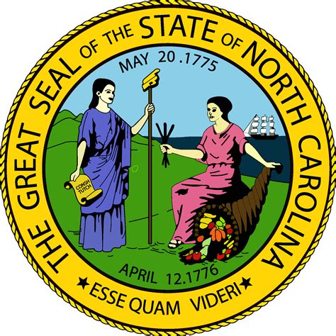 North Carolina State Seal Logo Vector Ai Png Svg Eps Free Download