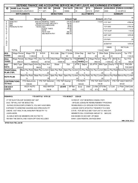 Fillable Online Defense Finance And Accounting Service Military Leave And Fax Email Print