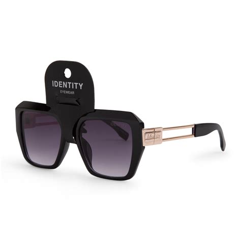 Black Oversized Sunglasses (3125453) | Identity