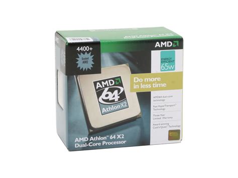 AMD Athlon 64 X2 4400+ Brisbane 2.3GHz 2 x 512KB L2 Cache Socket AM2 ...