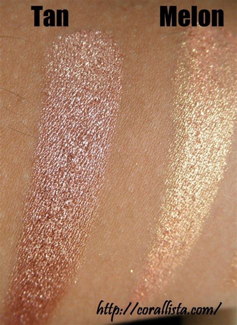 Mac Pigment Tan Melon Swatch Mac Pigment Mac Pigment Swatches