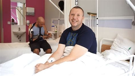 Another participant in Bioengineering Rehabilitation for Wounded goes ... 