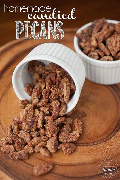 Homemade Candied Pecans Recipe Video Self Proclaimed Foodie