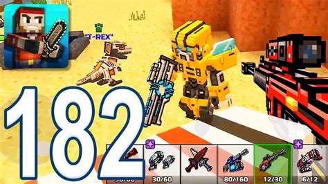 Pixel Gun 3d Gameplay Walkthrough Part 182 Semi Auto Sniper Rifle Ios Android Youtube