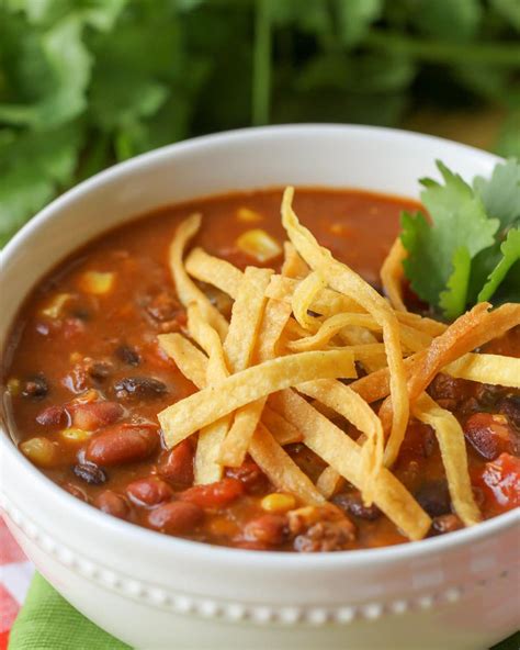 Quick Easy Taco Soup Recipe VIDEO Lil Luna