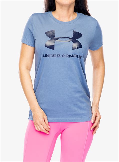 Koszulka Damska Under Armour Live Sportstyle Graphic Ssc M Blue