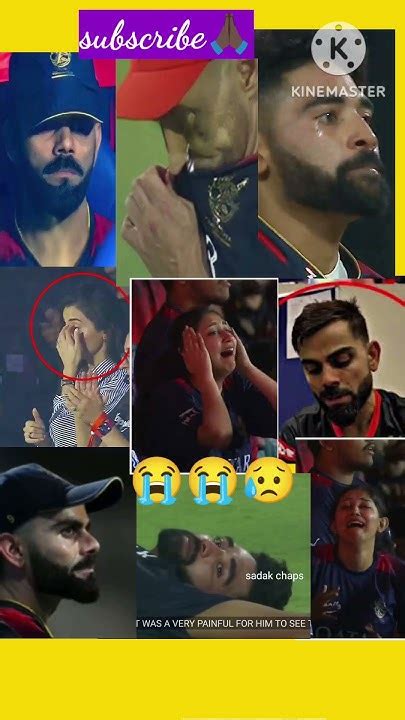 Gt Vs Rcb Match Rcb Sad Status Virat Kohli Sad Status Virat