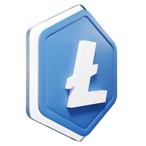 Litecoin LTC Badge Crypto 3D Rendering 11224508 PNG