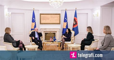 Osmani Pret Hovenierin N Presidenc Tem Diskutimi Dialogu Kosov