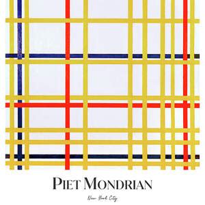 New York City Painting by Piet Mondrian - Fine Art America