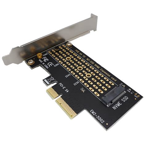 Adapter karta PCI PCI-e x4 SSD karta M.2 NVMe przejściówka pojedyńcza ...