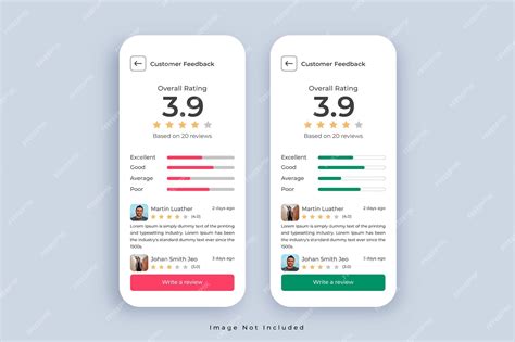 Premium Vector | Customer feedback by giving 5 stars rating concept UI design. mobile app screen ...