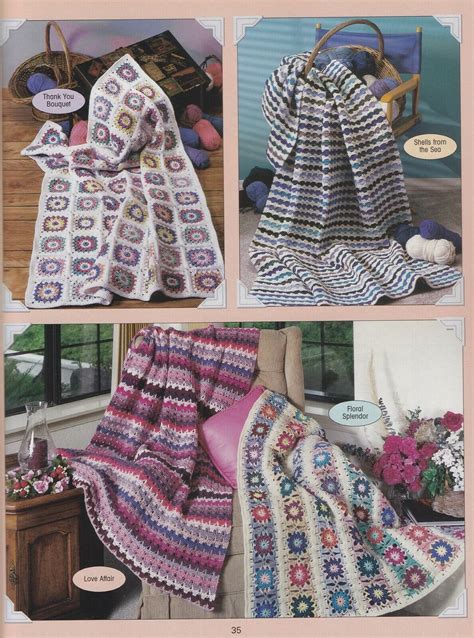 Scrap Afghans 20 Designs To Crochet So Pretty Ultimate Book Asn1272 For Sale Online Ebay In