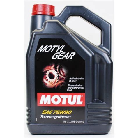 Transmission Oil MOTUL MOTYLGEAR 75W90 5L Trodo