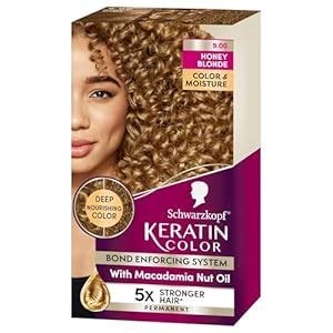 Amazon Schwarzkopf Keratin Color Permanent Hair Dye Cream Honey Blonde