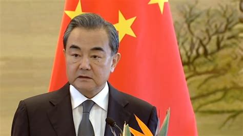 Chinese Fm Calls For Combining Dialogue With Sanctions Cgtn