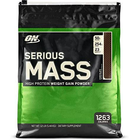 Serious Mass Optimum Nutrition Construcción Muscular Y Aumento De Peso