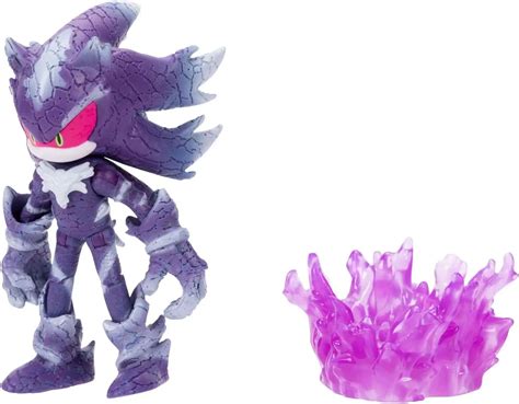 Sonic The Hedgehog Mephiles 4 Action Figure With Purple Mist Base Jakks