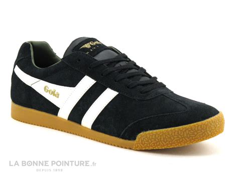 Achat Chaussures Gola Homme Basket Vente Gola Harrier Suede Black Off