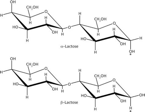 Alpha Lactose Structure