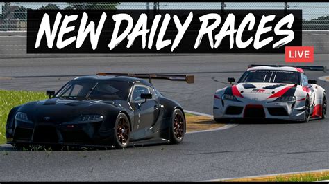 Live Gran Turismo Brand New Week Of Daily Races Youtube