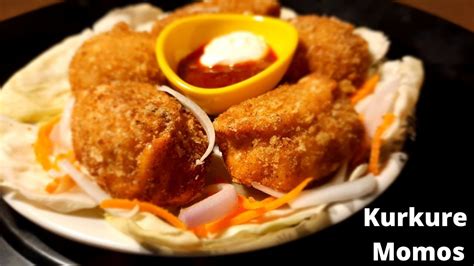 Kurkure Momos Recipe Crunchy Juicy Veg Momo करकर मम YouTube