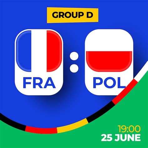 Francia Vs Polonia Fútbol 2024 Partido Contra 2024 Partido De