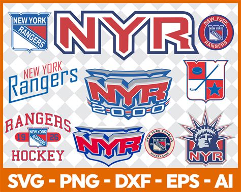 New York Rangers Logo SVG - Rangers SVG Cut Files - New York - Inspire Uplift