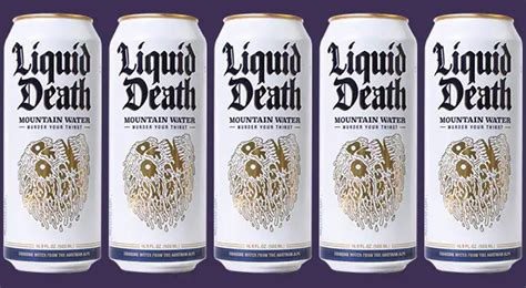 Would you drink something called Liquid Death? - The Hustle