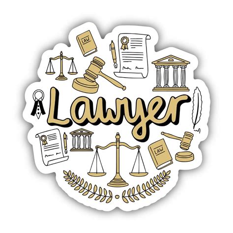 Lawyer Sticker Stickers Aesthetic Stickers Iphone Wallpaper Quotes Love