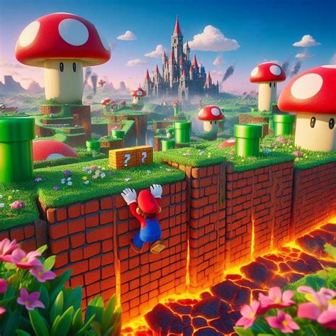 Mario trying to get home - Mushroom Kingdom by Ruhe1986 on DeviantArt