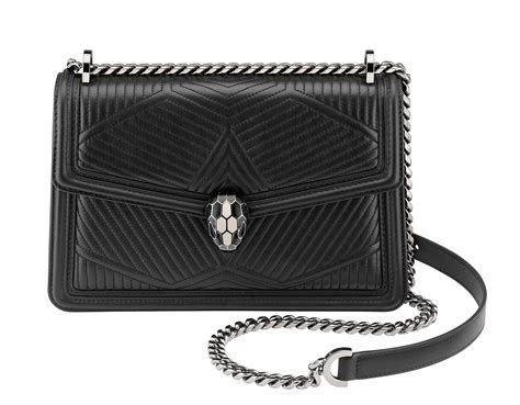 Bulgari Serpenti Diamond Blast Shoulder Bag 287371 Kessaris