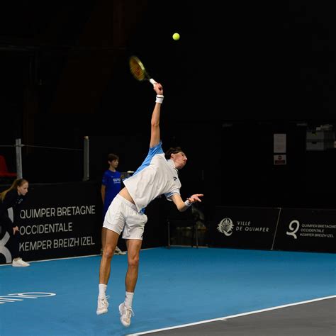 Open De Tennis Quimper Janvier Niels Villard Christine