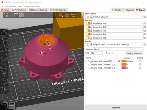 G Code Preparation For MMU2S Prusa Knowledge Base