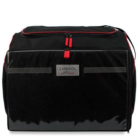 Bag Mochila Motoboy 60L Isopor Laminado 50Cm Almoço Motobag Emprol