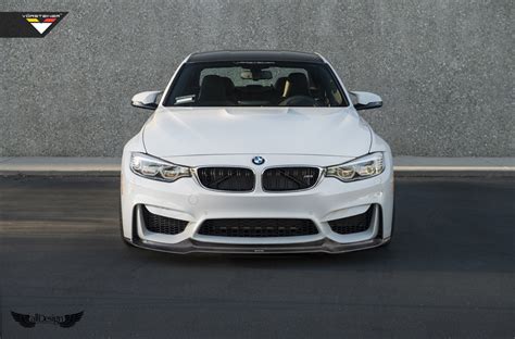 Spoiler Delantero Gts Vorsteiner En Fibra De Carbono Para Bmw M4 Coupe F82 Alldesign