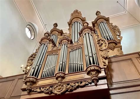 Silbermann Orgel Bouxwiller France Ev Kirche