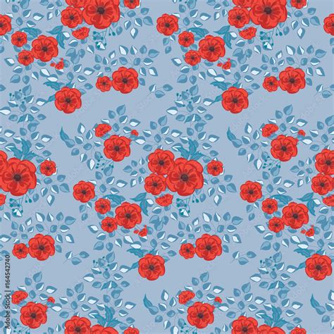 Floral Print Wallpaper