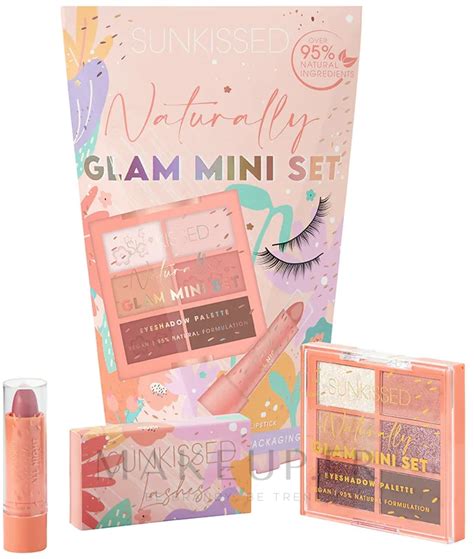 Sunkissed Naturally Glam Mini Gift Set Set palette fards à paupières