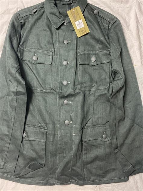 Chase Militaria REPRODUCTION GERMAN M42 SUMMER HBT DRILL JACKET