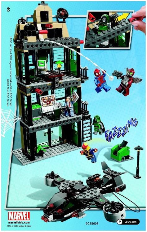 LEGO 76005 Spider-Man (TM): Daily Bugle Showdown Instructions, Marvel ...