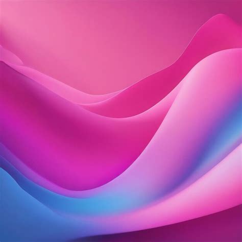 Premium AI Image | Pink and blue gradient background abstract art