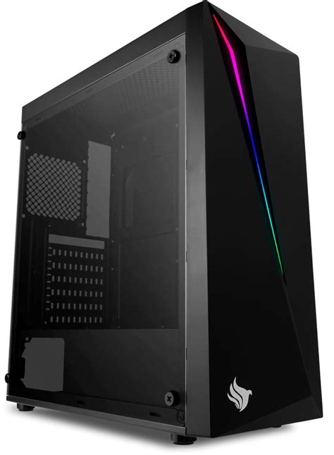 Gabinete Pichau Gaming Hunter Rgb Lateral Vidro Temp Pg Ht Rgb Pichau