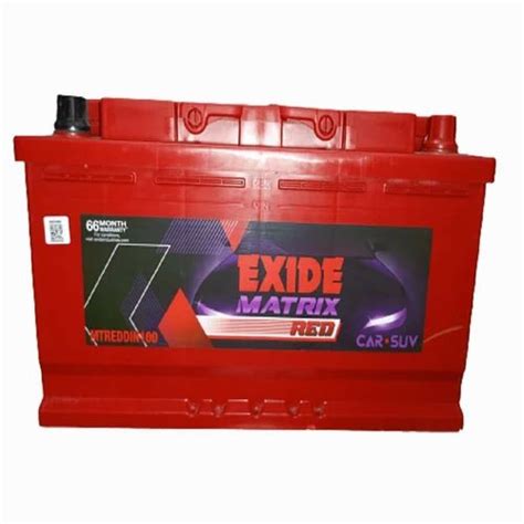 Exide Matrix Red Mtreddin Car Battery At Rs Exide Car