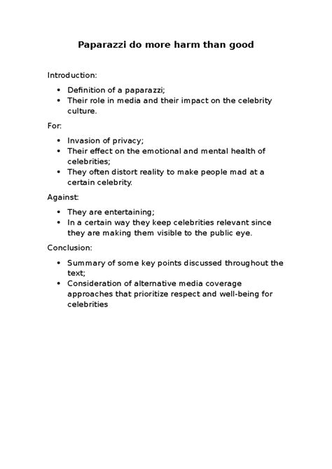 Paparazzi do more harm than good - Paparazzi do more harm than good