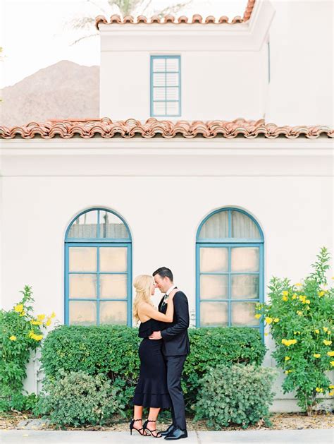 Palm Springs La Quinta Resort Engagement Photos On Film Engagement