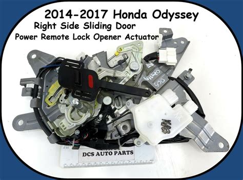 Honda Odyssey Right Passenger Sliding Door Power Remote Lock